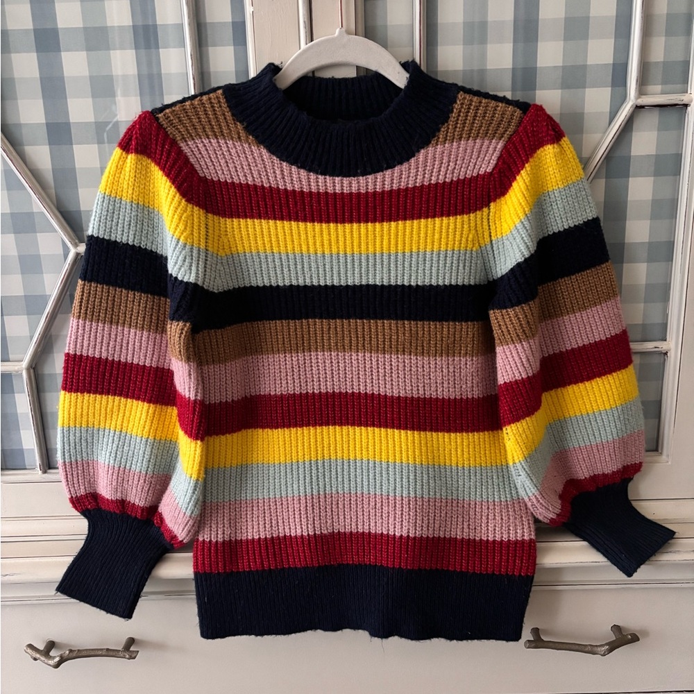 Colorful Striped Sweater